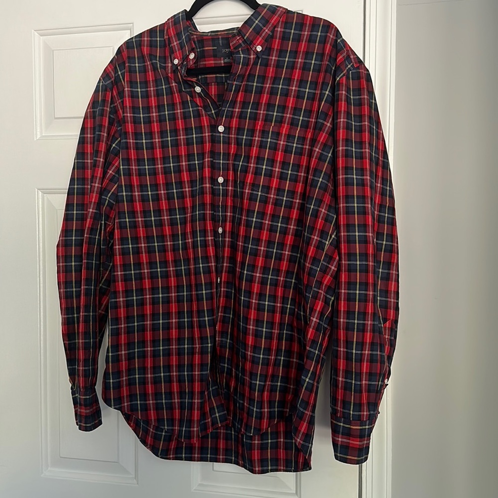 Jcrew Plaid Button Down - image 1